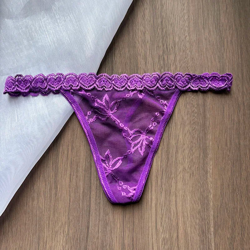 Personality Custom Name Crystal Letter Thong Lace Bikini Panties G-String Low Waist Briefs Sexy Body Jewelry for Hot Wife Gift